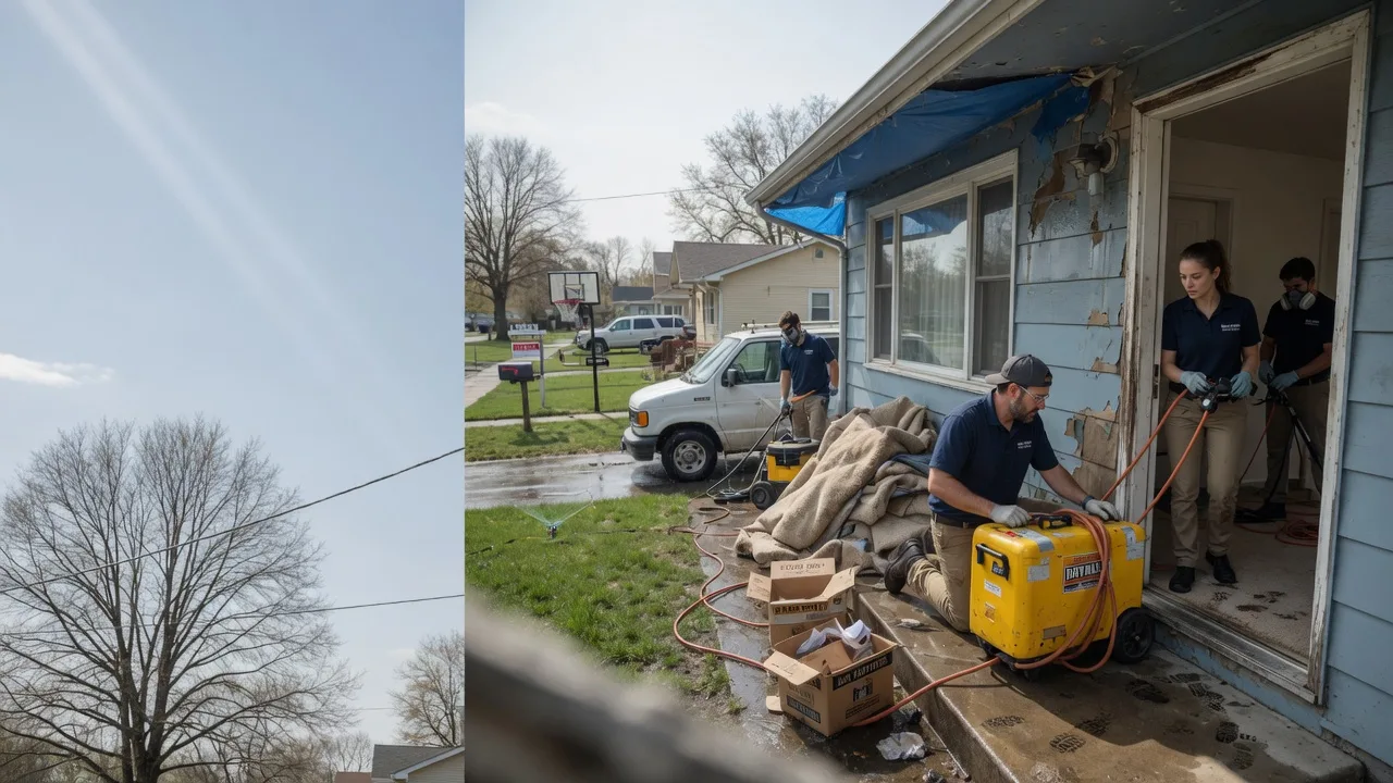 Basement Flood Cleanup in Dante, SD near me